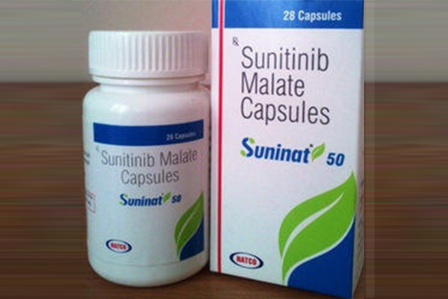 药物名称/商品名：舒尼替尼（SUNITINIB）/SUNINAT
