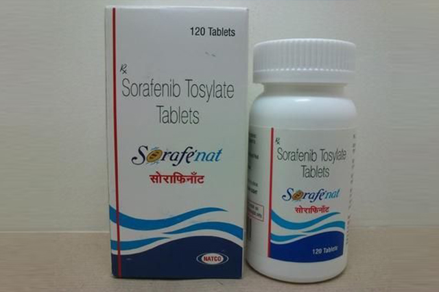 药物名称/商品名：索拉菲尼（SORAFENIB）/SORAFENAT