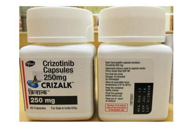 药物名称/商品名：克唑替尼（CRIZOTINIB）/CRIZALK
