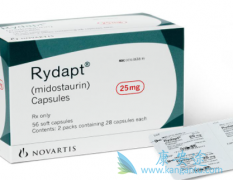 �׵���˹(midostaurin)�����ิ����Ӱ��