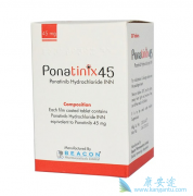 普纳替尼/帕纳替尼说明书和海外仿制药