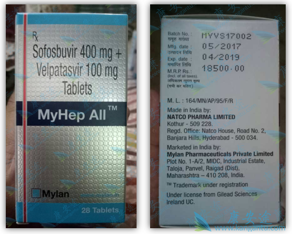 丙肝治愈新药——印度吉三代MyHep All正式上市！（附用药指南及价格）